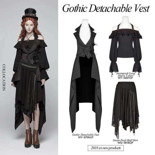 哥特朋克 暗夜中的叛逆诗篇——服装服饰全指南